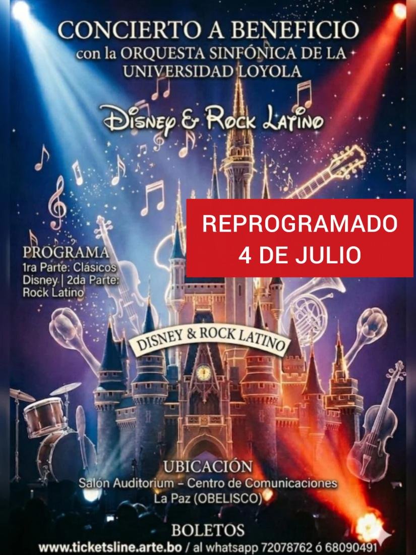 Concierto A Beneficio - Diney & Rock Latino