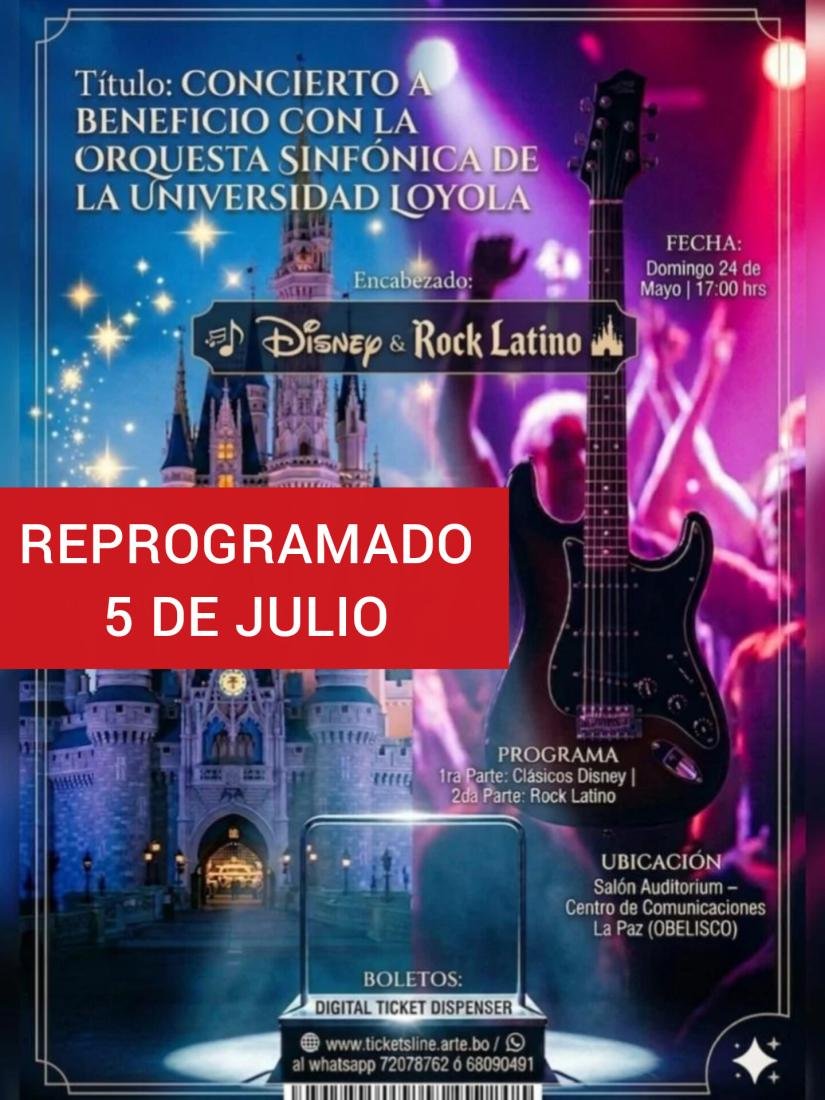 Concierto A Beneficio - Diney & Rock Latino