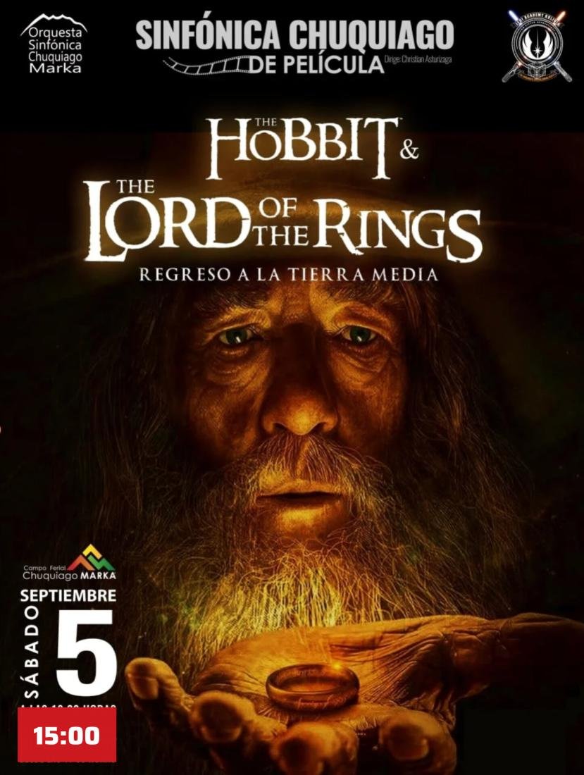 Sinfónica Chuquiago de Pelicula Hobbit & The lord Of The Rings