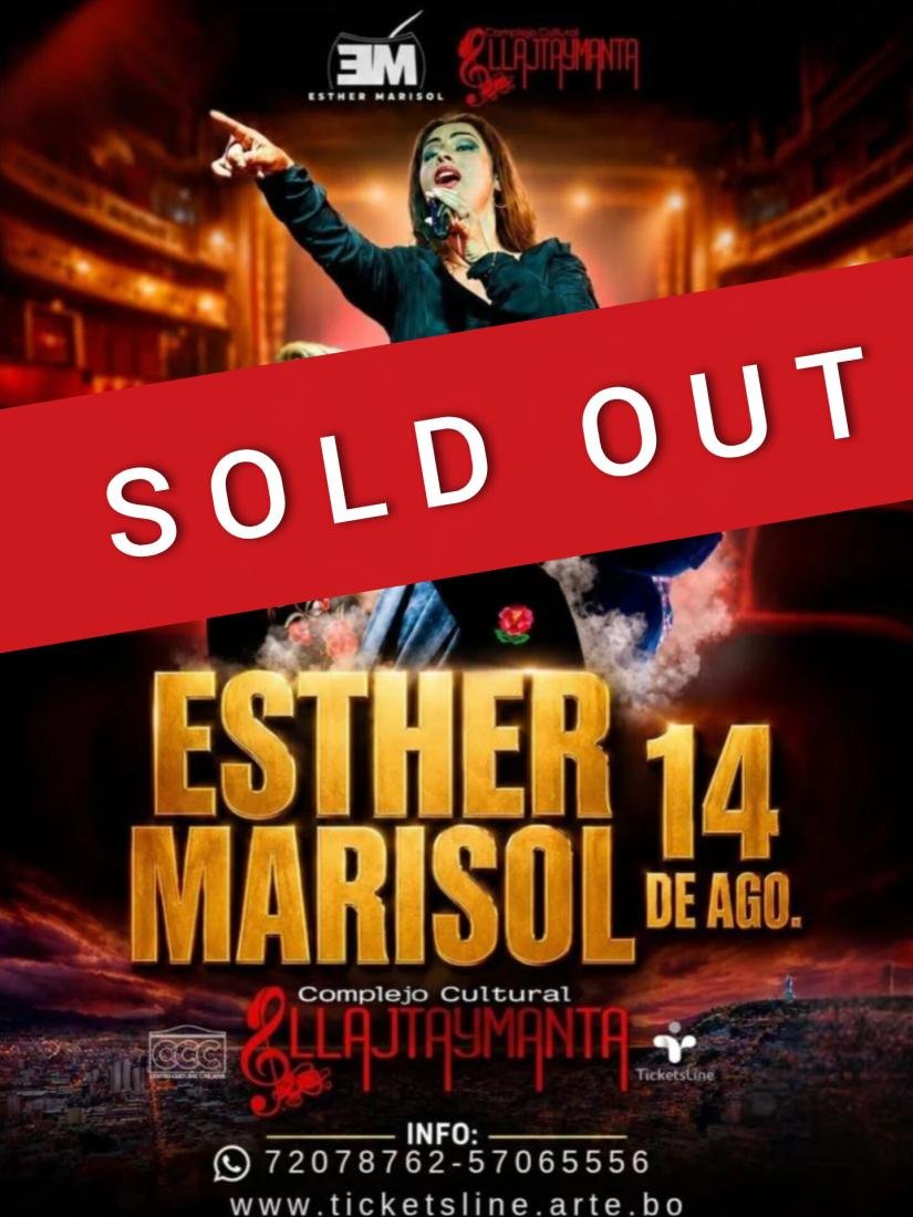 ESTHER MARISOL EN ORURO ESTHER MARISOL EN ORURO