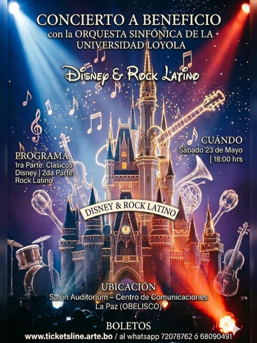 Concierto A Beneficio - Diney & Rock Latino