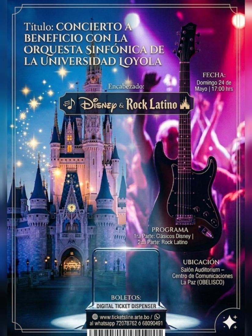 Concierto A Beneficio - Diney & Rock Latino