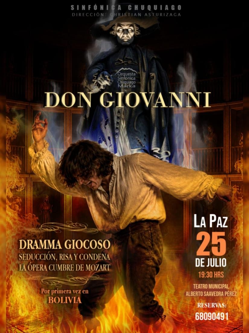 Ópera de Mozart: Don Giovanni Dramma giocoso en dos actos