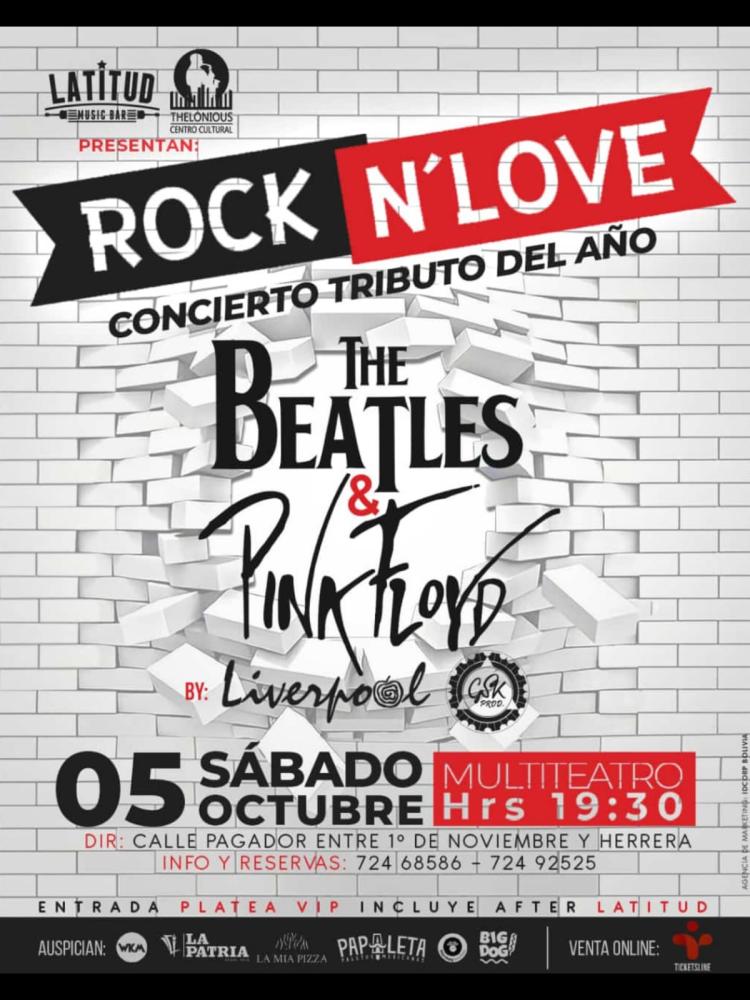 The Beatles/Pink Floyd  Rock N Love Oruro