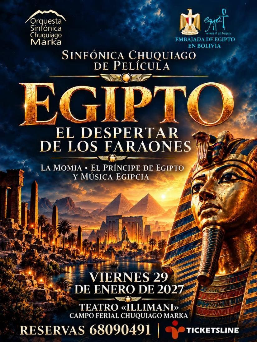 Sinfónica Chuquiago - Egipto EL Depsertar de los Faraones