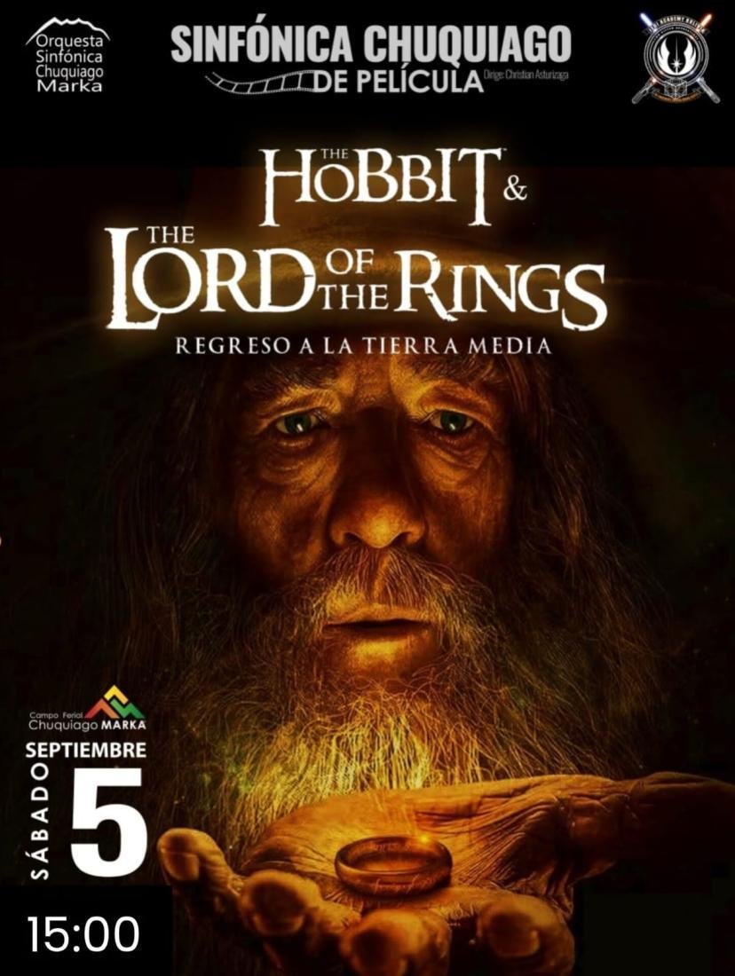 Sinfónica Chuquiago de Pelicula Hobbit & The lord Of The Rings