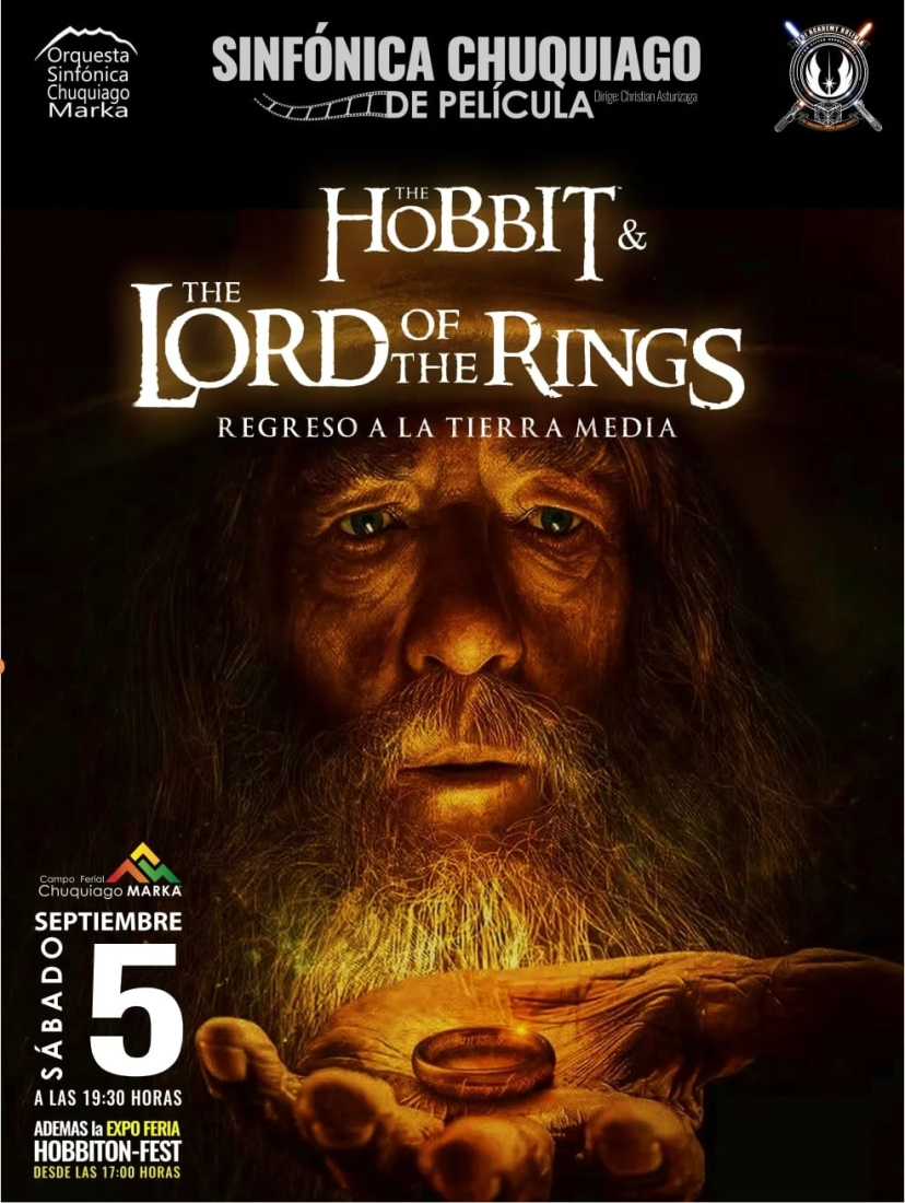 Sinfónica Chuquiago de Pelicula Hobbit & The lord Of The Rings